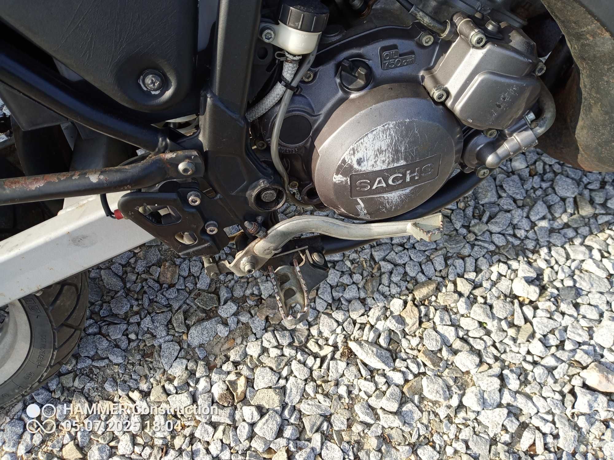 Motocykl Sachs zx125 jak Yamaha dt  suzuki