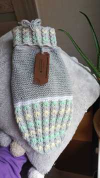 Handmade! Sweterek z długimi rękawami