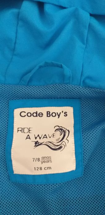 Casaco menino 7/8 anos (128cm)