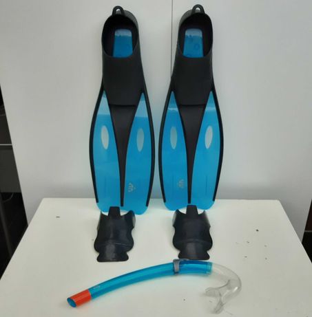 Par Barbatanas Compridas Aerodinâmicas Snorkeling 40/42