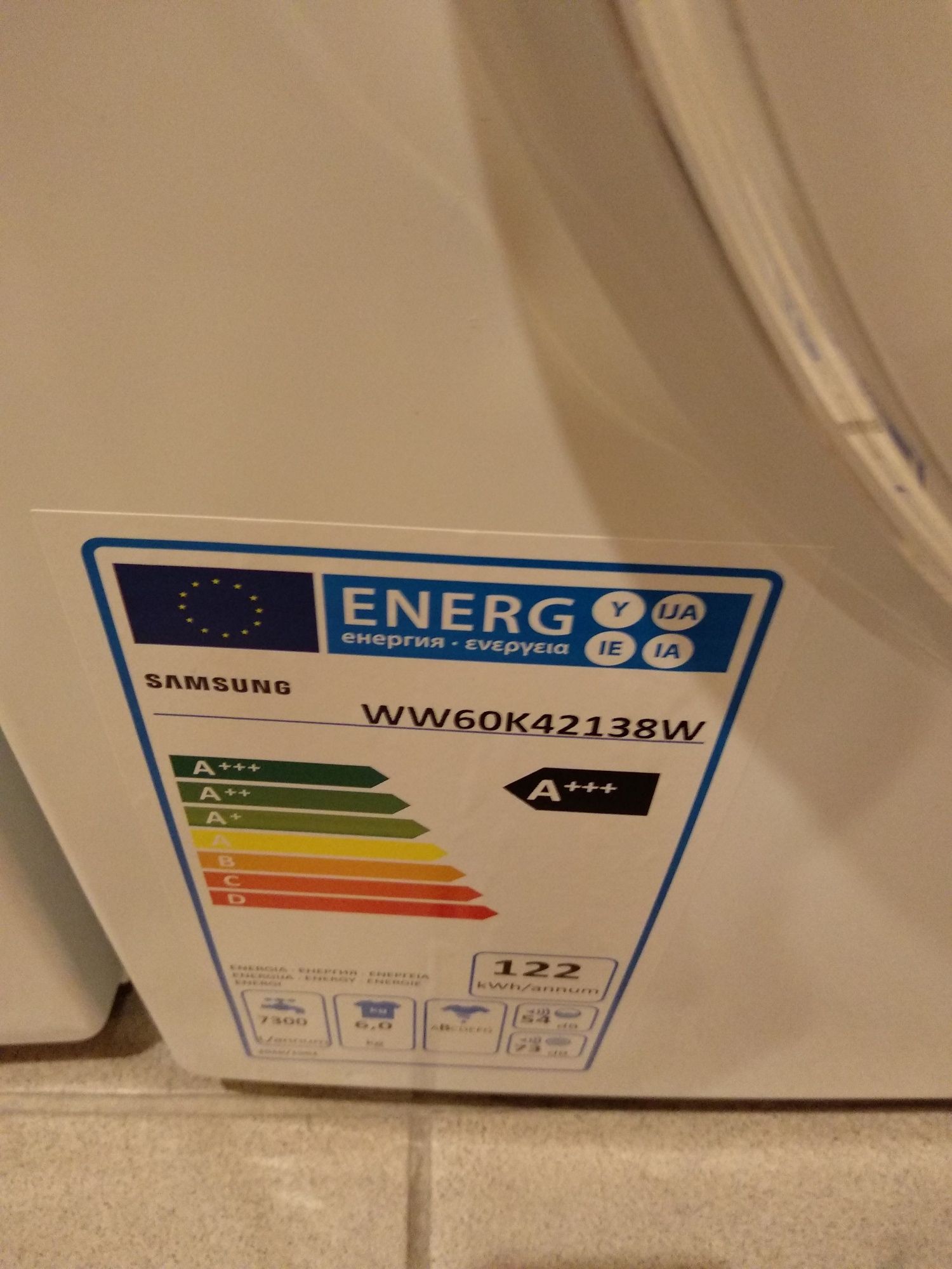 OUTLET Janki ul Wspólna 6 Pralka Samsung AddWash Slim WW60K42138W