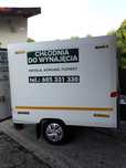Chłodnia do wynajęcia wesele mobilna przyczepka catering impreza