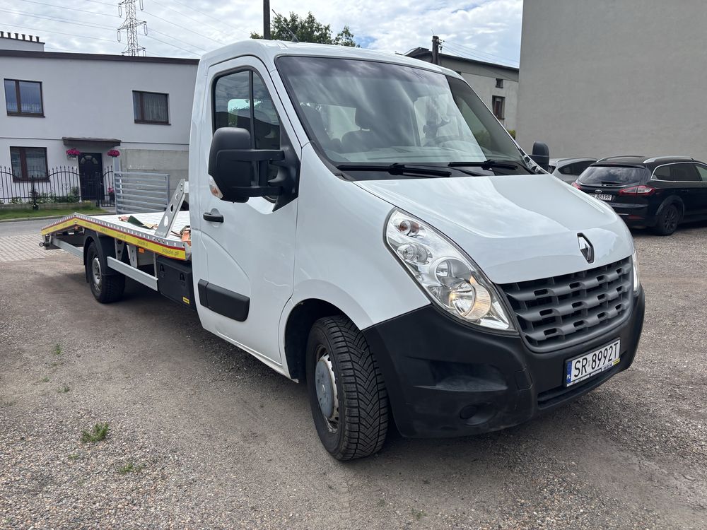 WYPOŻYCZALNIA Renault Master Autolaweta Laweta wynajem. EKONOMICZNA