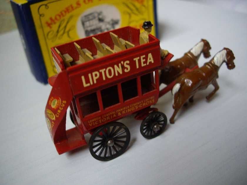 Matchbox Model of Yesteryear LONDON HORSE BUS UNIKAT