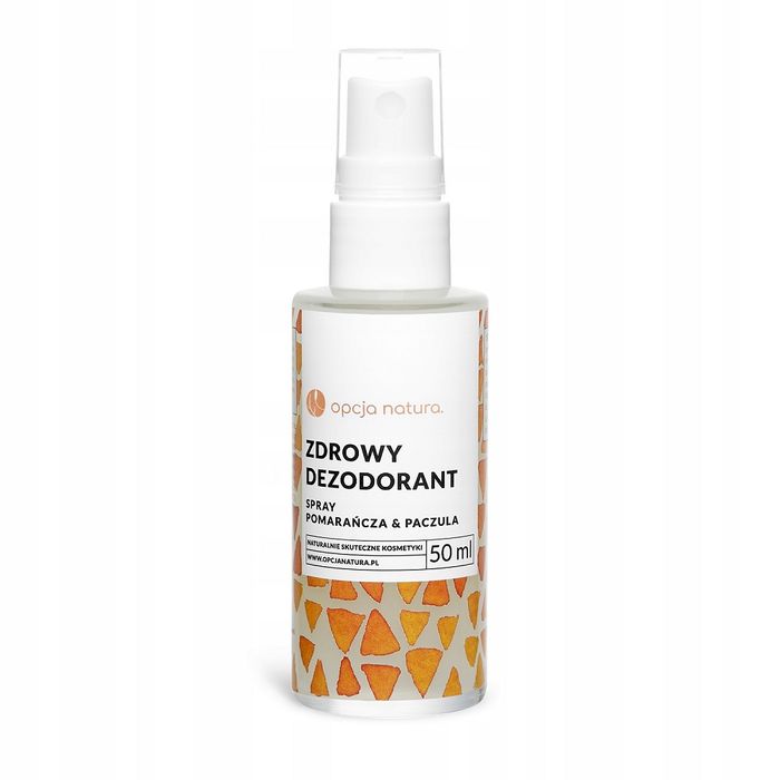 Opcja Natura Zdrowy dezodorant w sprayu Pomarańcza & Paczula 50ml