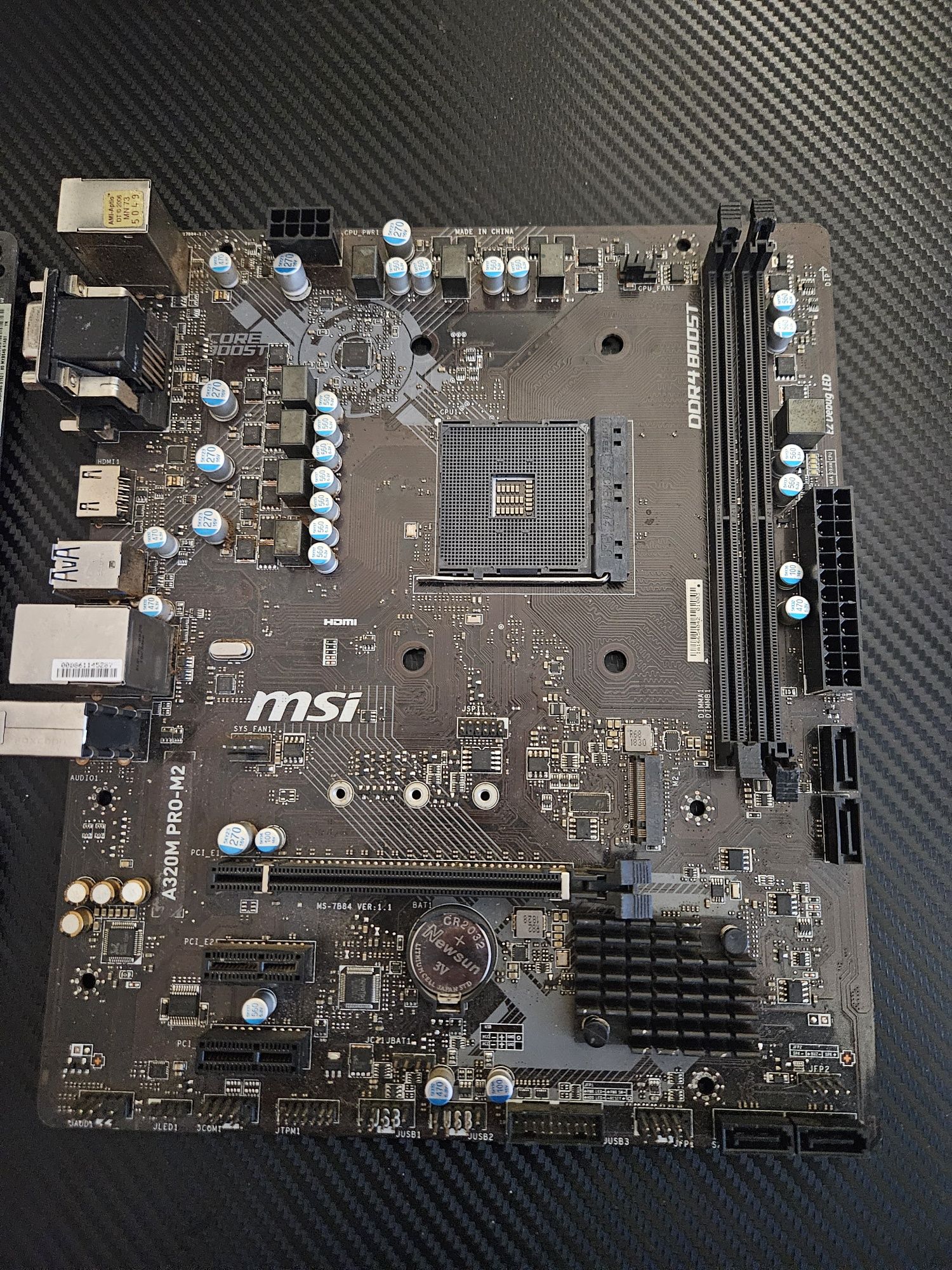 Материнські плати MSI | Asrock A320 AM4 DDR4 2шт.