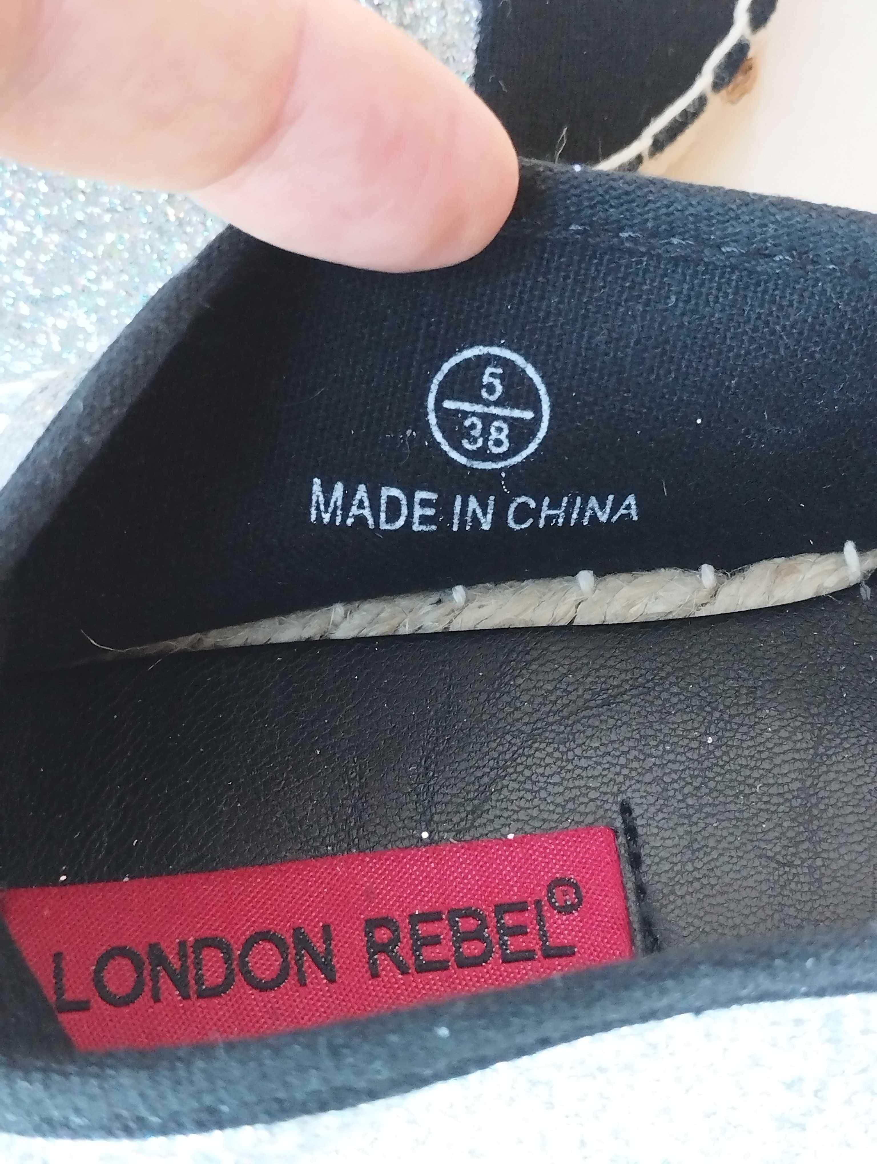 Нові жіночі еспадрильї від London Rebel розмір 37