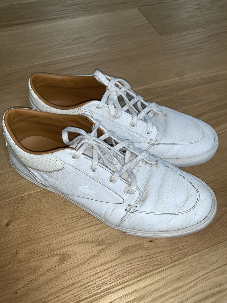 Lacoste buty 44 białe