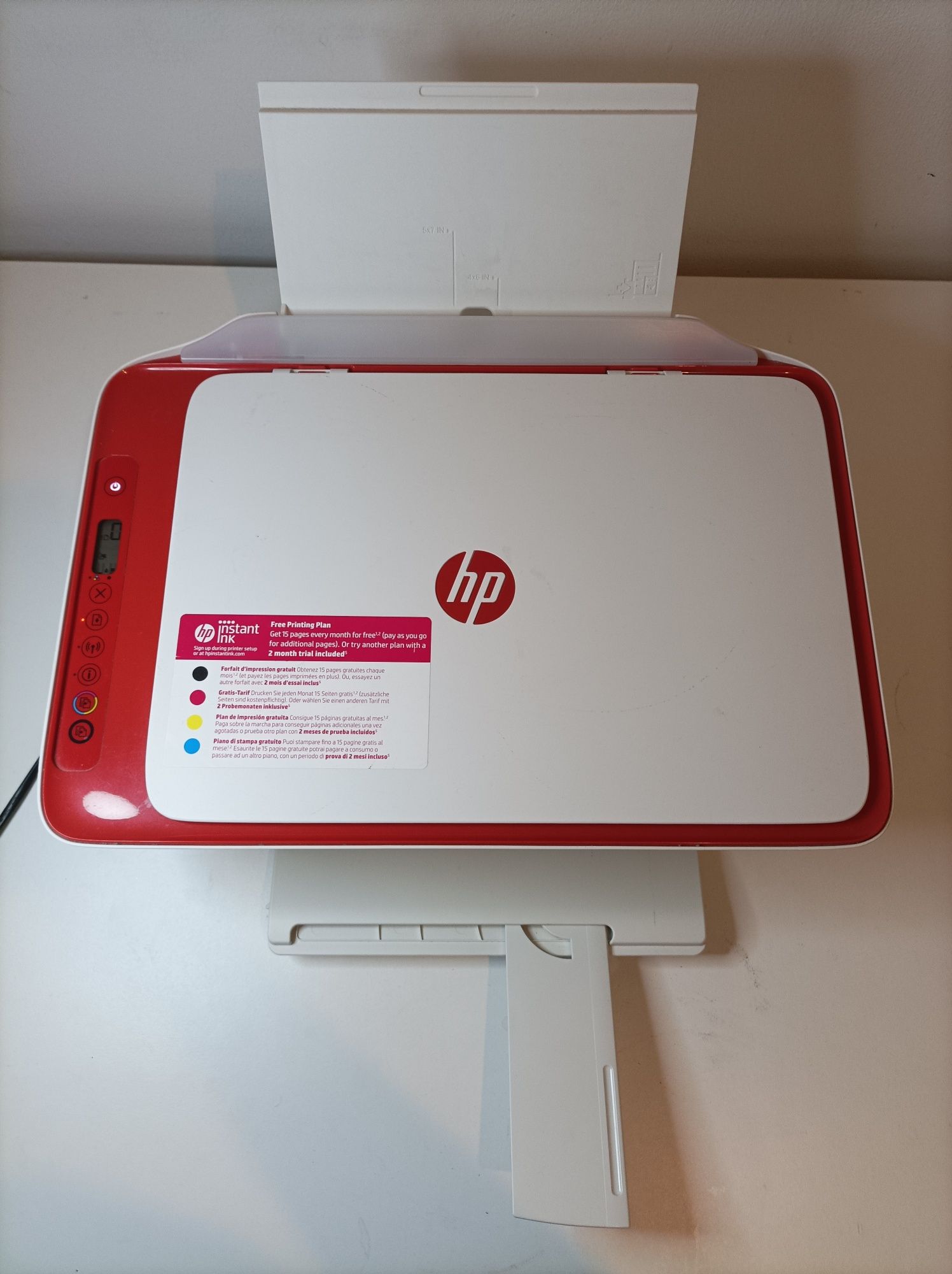 Impressora HP Deskjet 2600 (jato de tinta - wi-fi - instant Ink)