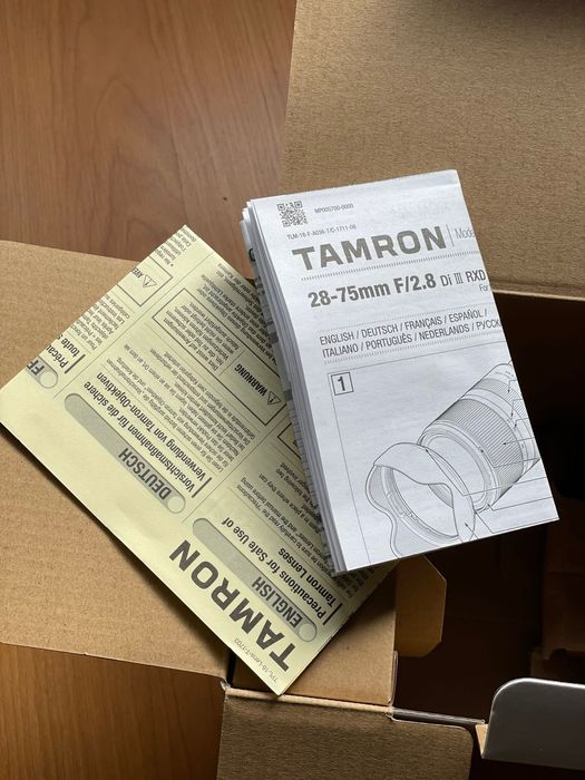 Tamron 28-75mm Sony full frame G1