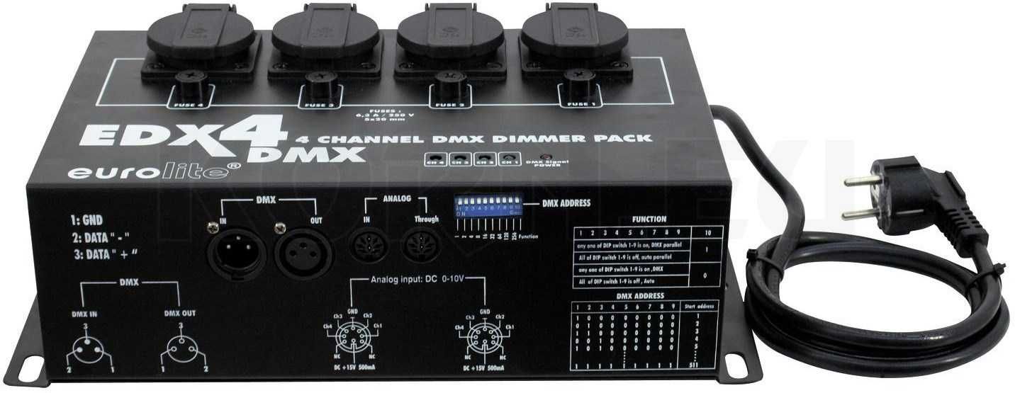 Світчер Eurolite ERX-4 DMX Switch Pack - 4 шт за пів ціни