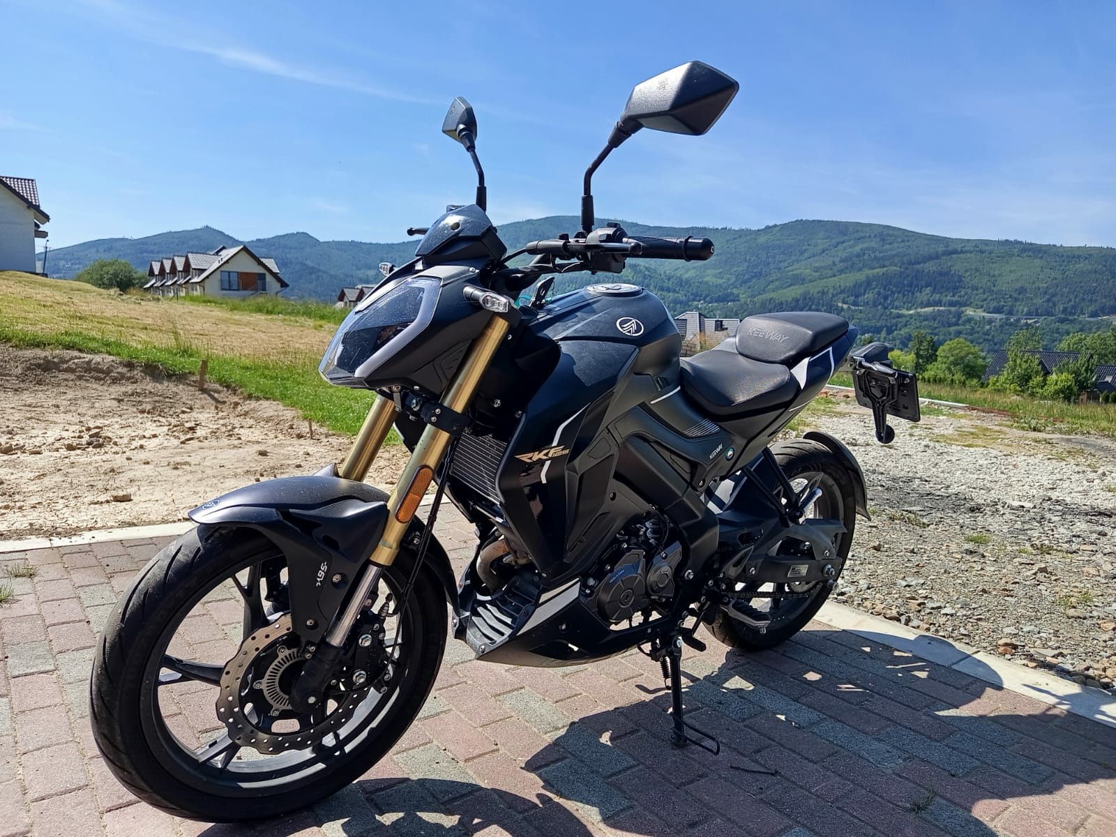 Keeway rkf 125 abs naked jak nowy, nie cbr, gsx, ninja, cb, vstrom, dl