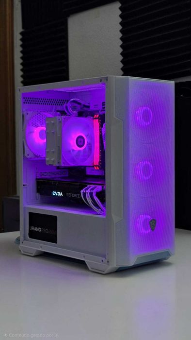 PC Torre Desktop Gaming Ryzen 5 + RTX 3070 + 16GB RAM + W11 [Garantia]