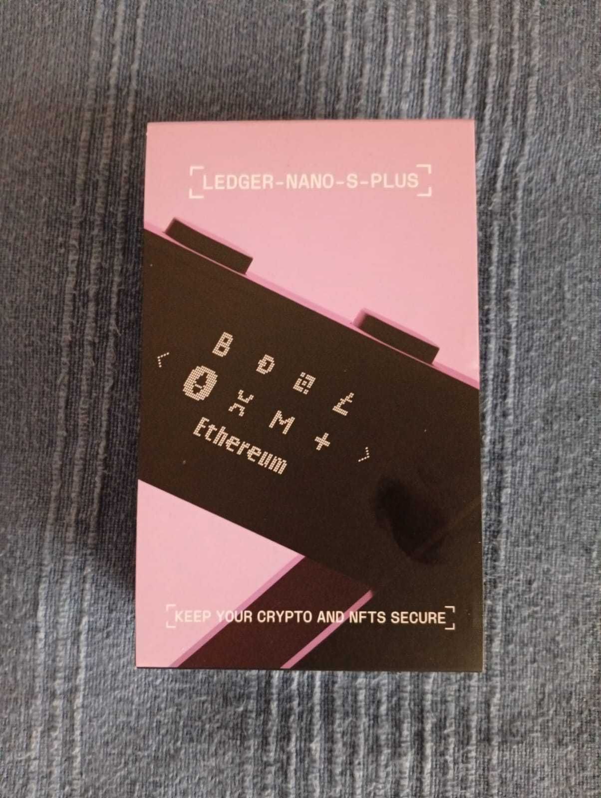 Ledger Nano S Plus (usada uma vez)
