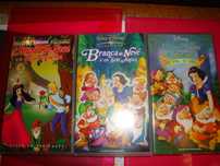 Cassetes vhs várias de desenhos animados