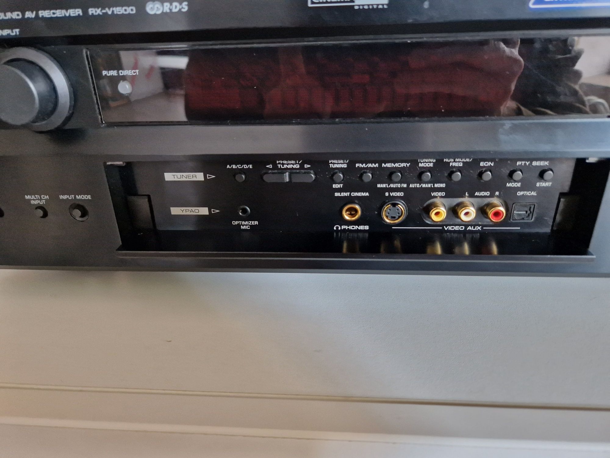 Amplituner Yamaha RX-V1500 RDS 7.1 idealny kolekcjonerski stan