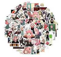 Naklejki Anime Spy x Family 50 szt.!!