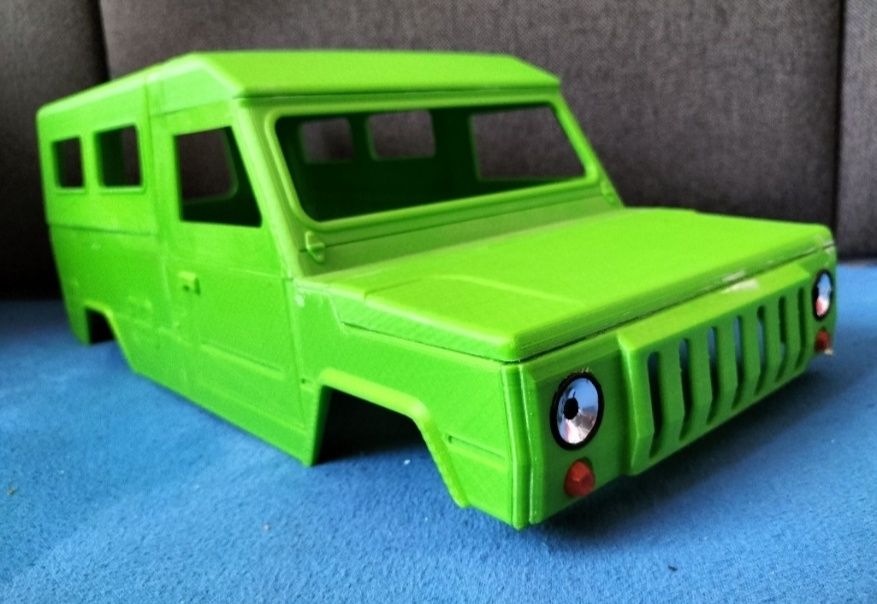 Model rc Honker 2000 tarpan 1/10 wb 280 hard body karoseria