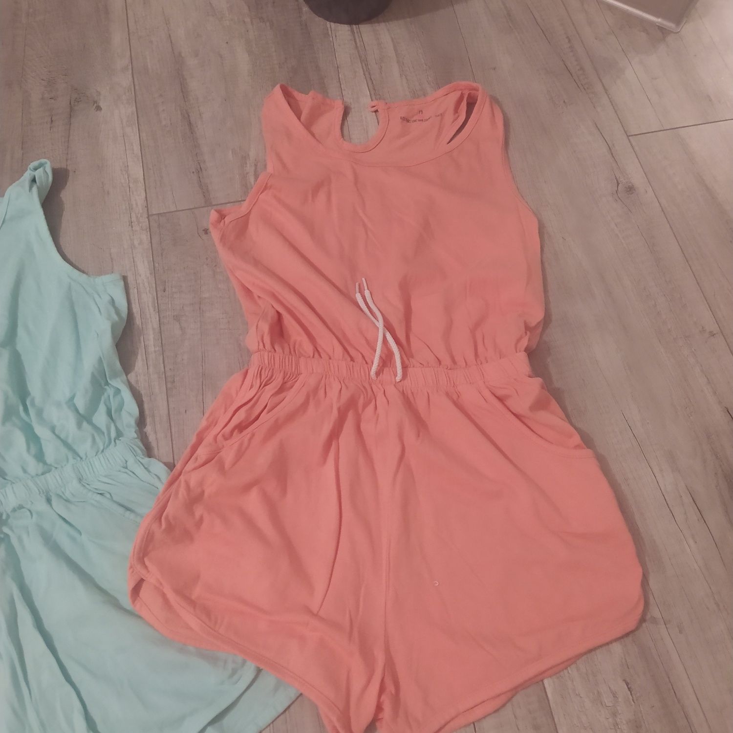 Letnie kombinezony bawełna 158/20zł