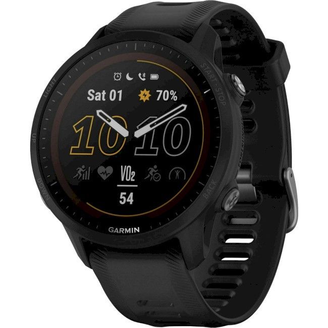 Смарт-годинник Garmin Forerunner 955 Solar Black (010-02638-20)