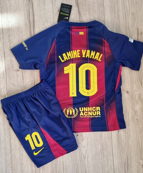 Strój Piłkarski fc Barcelona 158cm Nowy z metkami