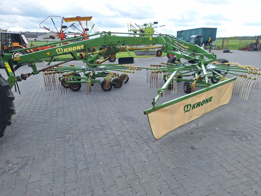Zgrabiarka Krone Swadro 907 do boku Fella Kuhn pottinger claas