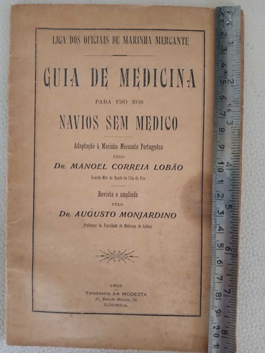 Empreza/Companhia Nacional de Navegação - Regto serviços saúde - 1917