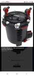 Filtr zewnetrzny do akwarium moc 2300 l/ h do zbiorników do 1500 l
