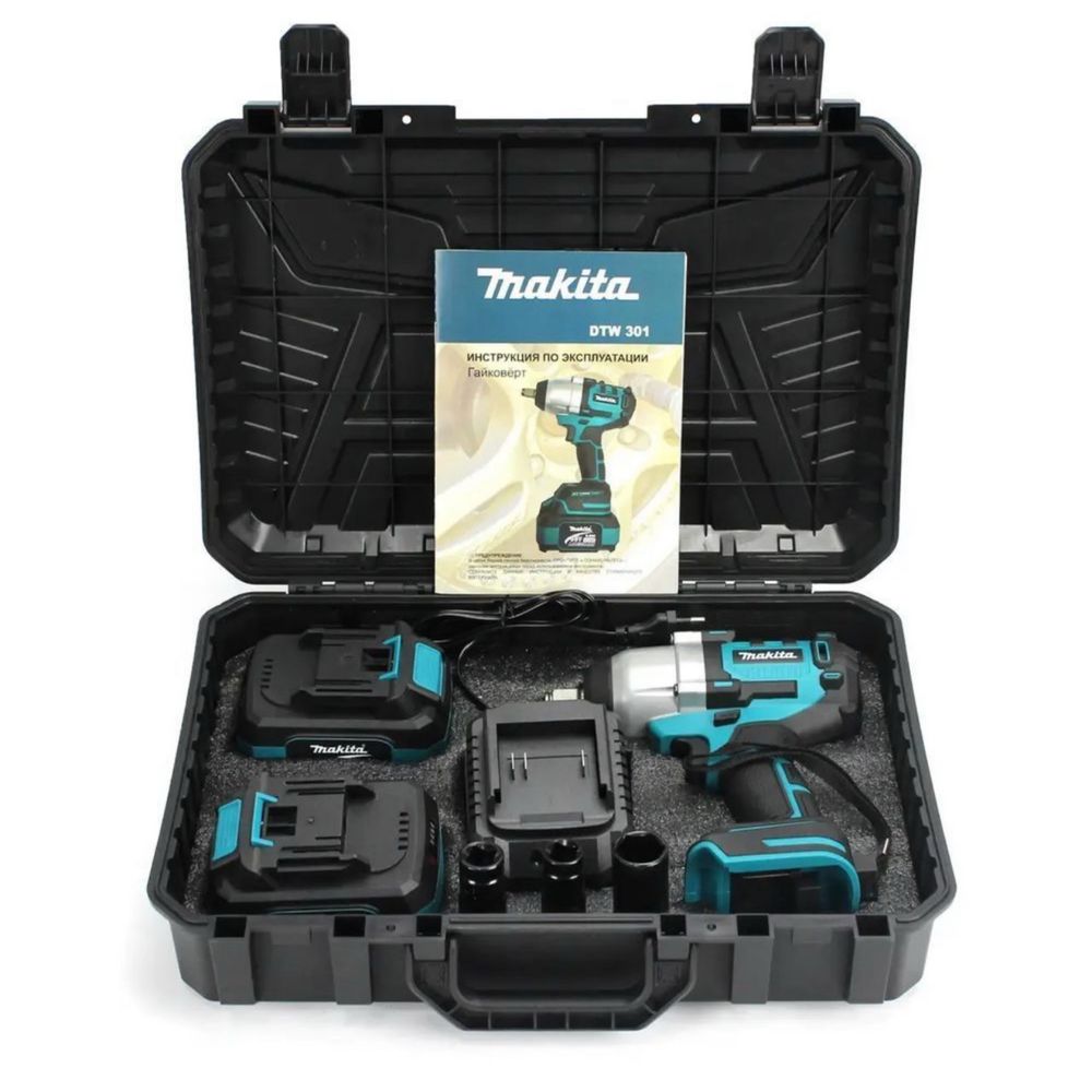 Гайковерт аккумуляторный Makita DTW301 | 40V | 8.0 A/h