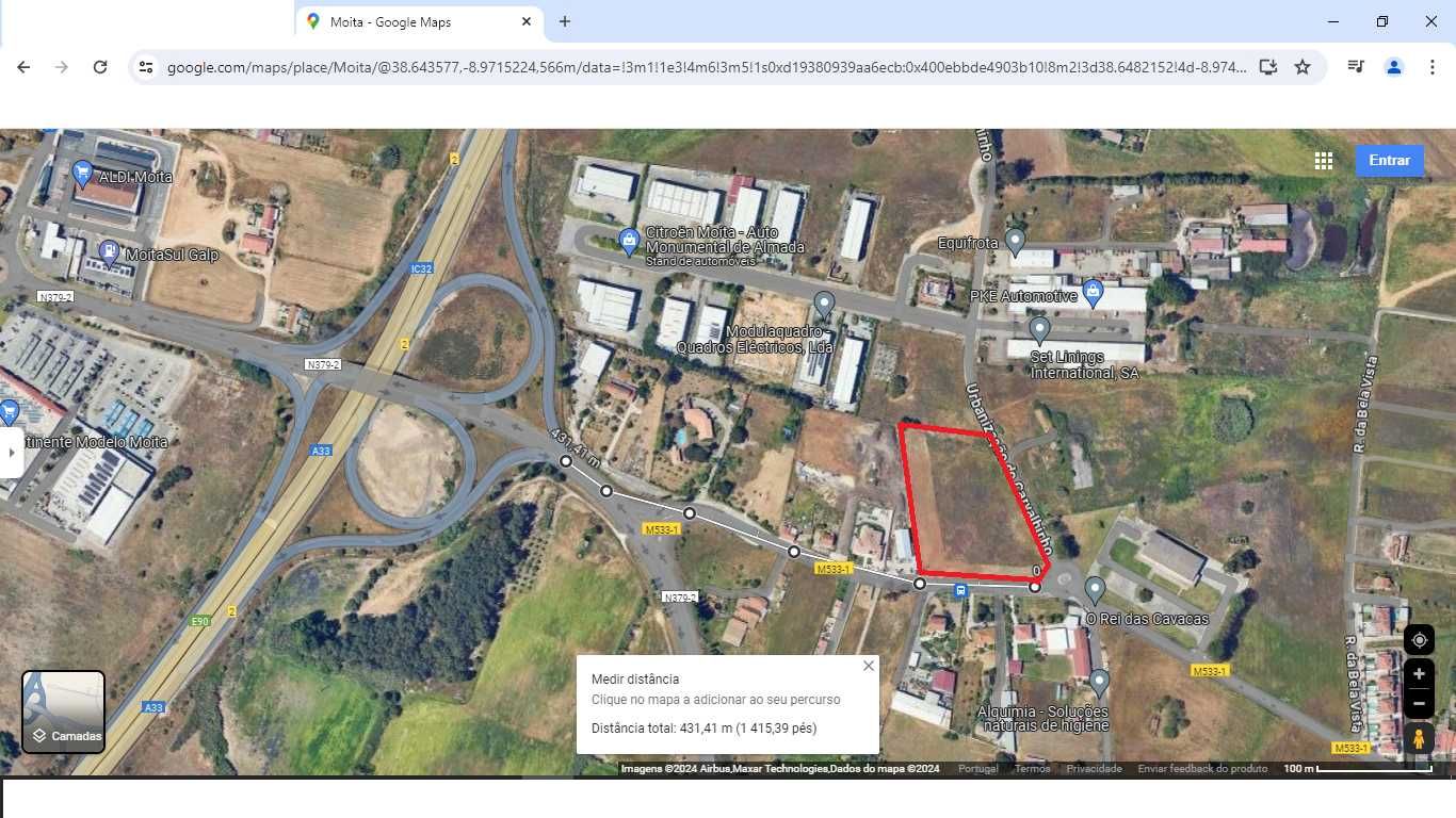 Terreno 13.500M2 viabilidade de construção de até 50%