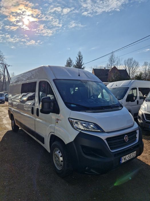 Fiat Ducato doka brygadówka brygadowy 7 osobowy euro 6 l3 h3 h2 euro 6