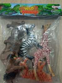 Nowy zestaw zwierzęta Safari Afryka toi-toys farma lew tygrys żyrafa