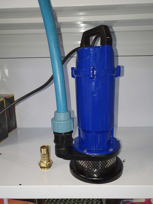 насос 1,5 кв дренажний фекальний септик каналізація (ДОСТАВКА ПОШТОЮ)