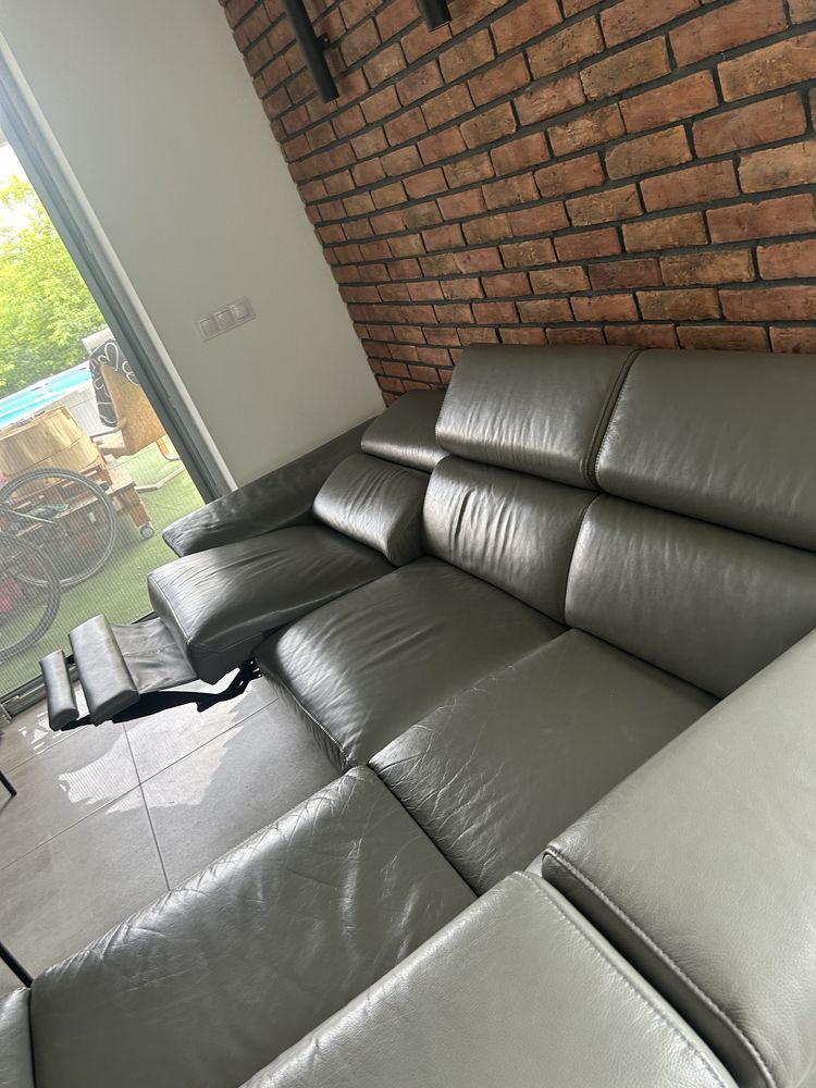 Narożnik skóra naturalna