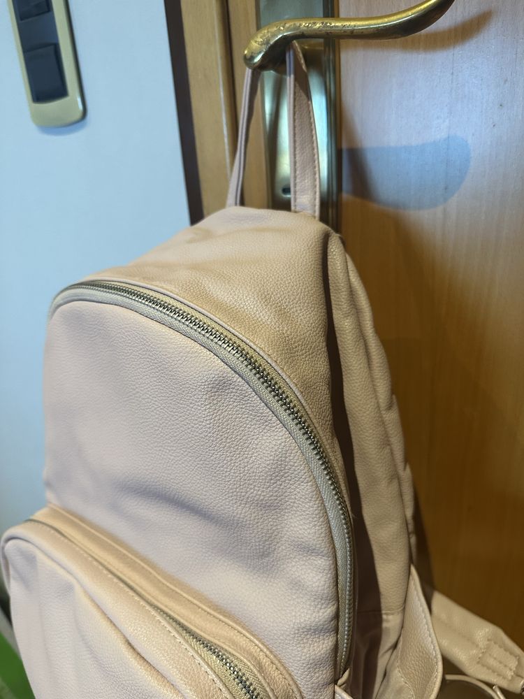 Mochila rosa claro