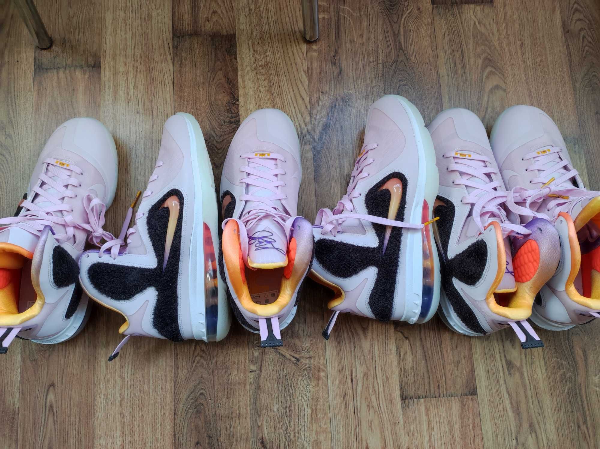 ОРИГІНАЛ 100%! Кросівки Nike LeBron IX Regal Pink Brown DJ3908-600
