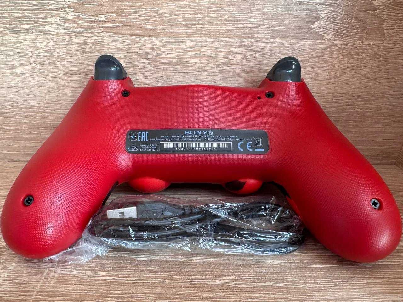 Новий блютуз геймпад для ps4 джойстик червоний камуфляж