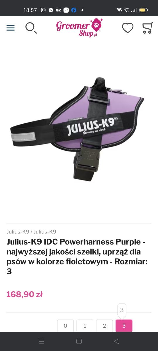 Julius K9 szelki dla psa