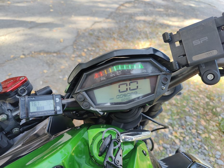 Электромотоцикл Kawasaki z1000 5квт