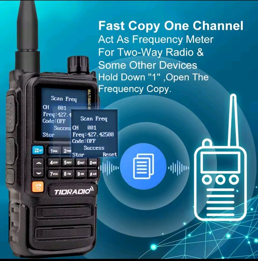 Рація Tidradio H3 Bluetooth