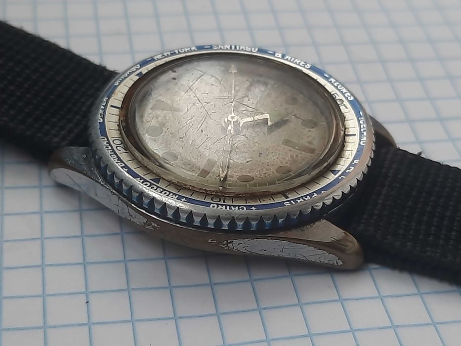 Годинник дайверський швейцарський чоловічий