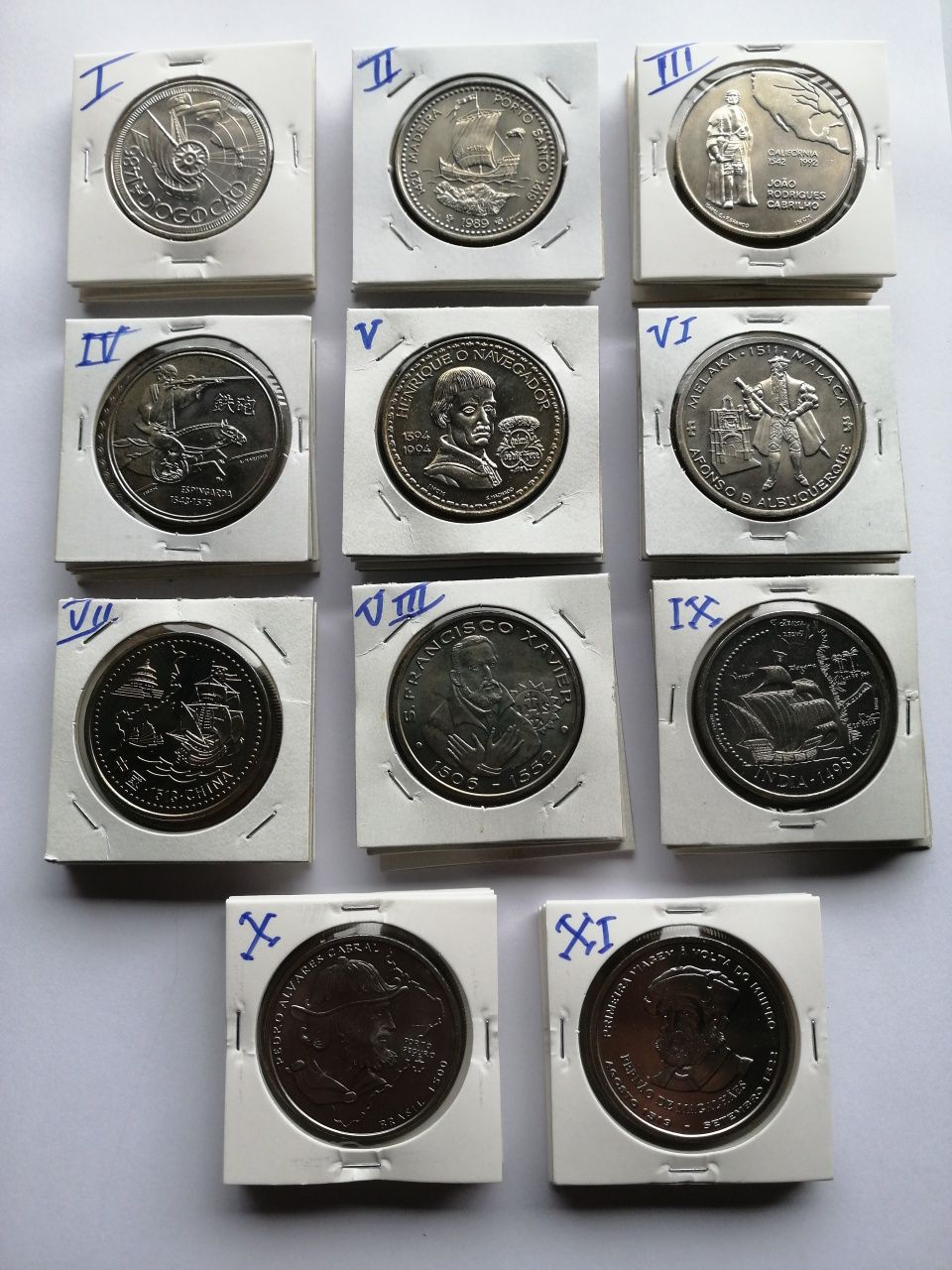 Moedas 100/200 escudos descobrimentos