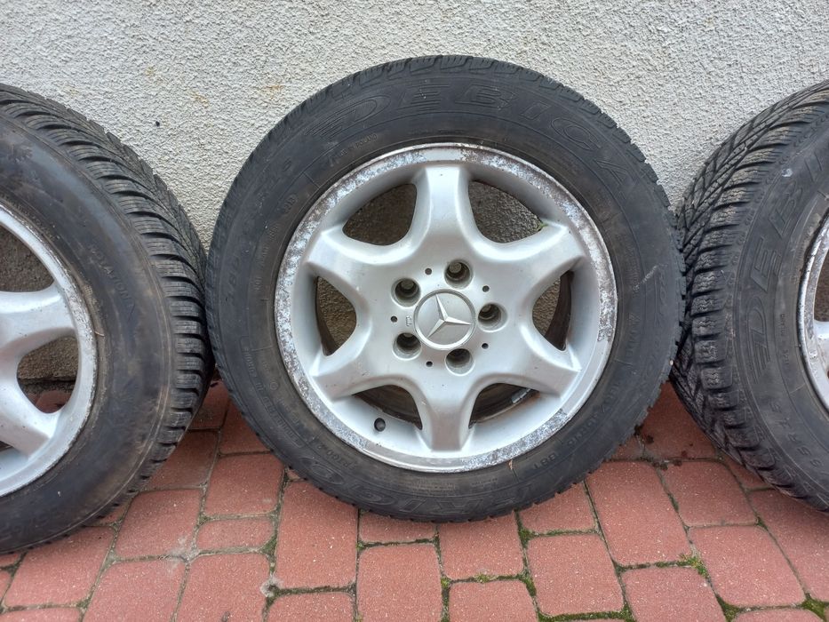 Felgi aluminiowe mercedes 15" 5x112 66.6 mm piasta *transport
