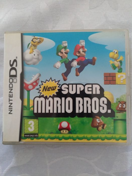 Jogo super mario nintendo ds