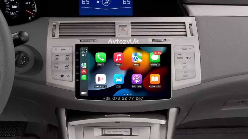 Магнитола AVALON Toyota Авалон Дисплей Монитор GPS CarPlay Android 13