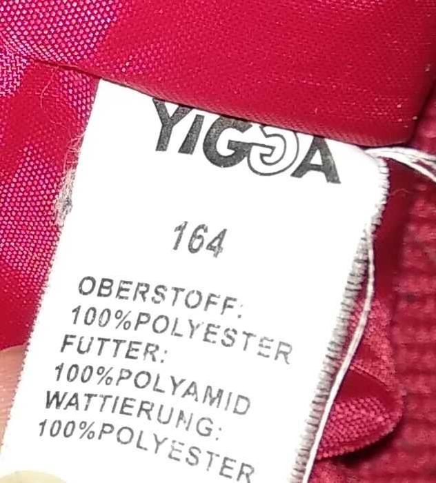 yigga курточка підліток тепла дівчинка горох осінь демі зима