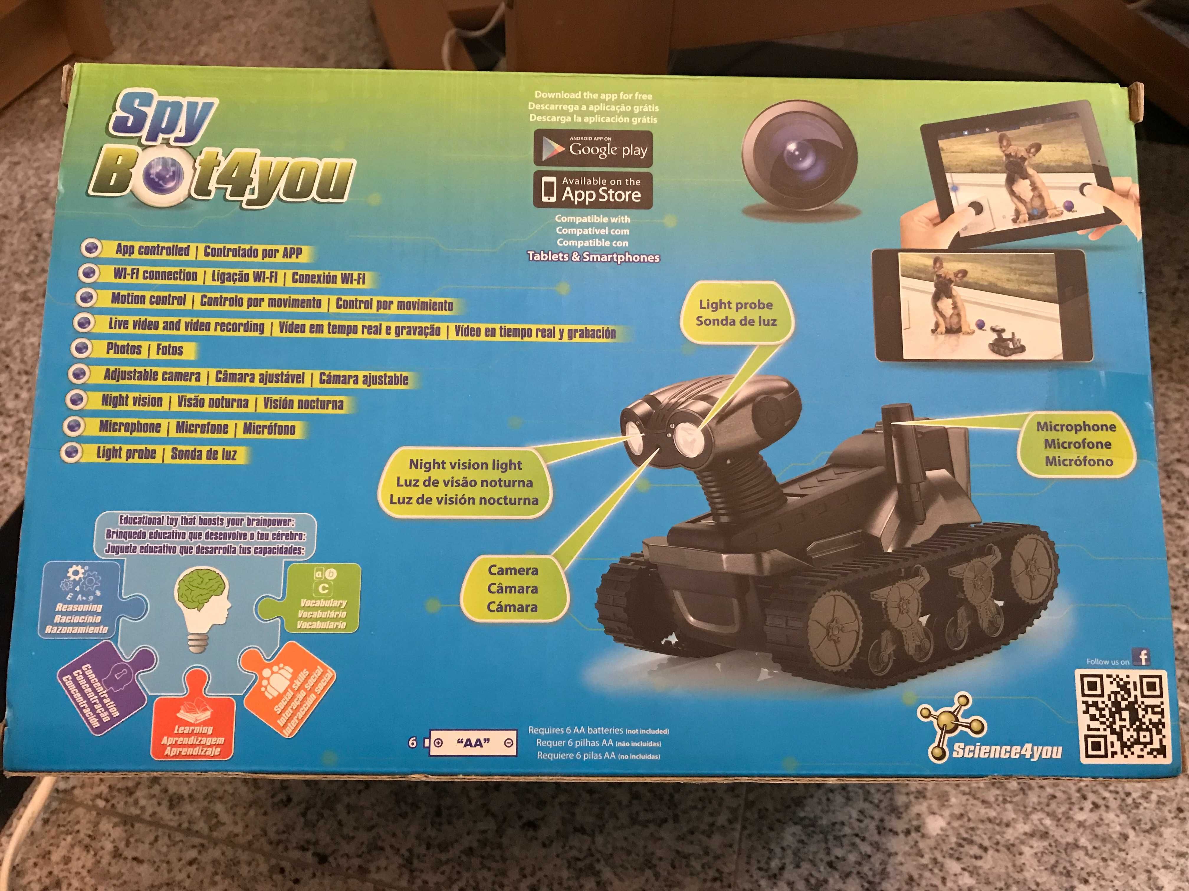 Robot SpyBot 4You da Science4You - NOVO