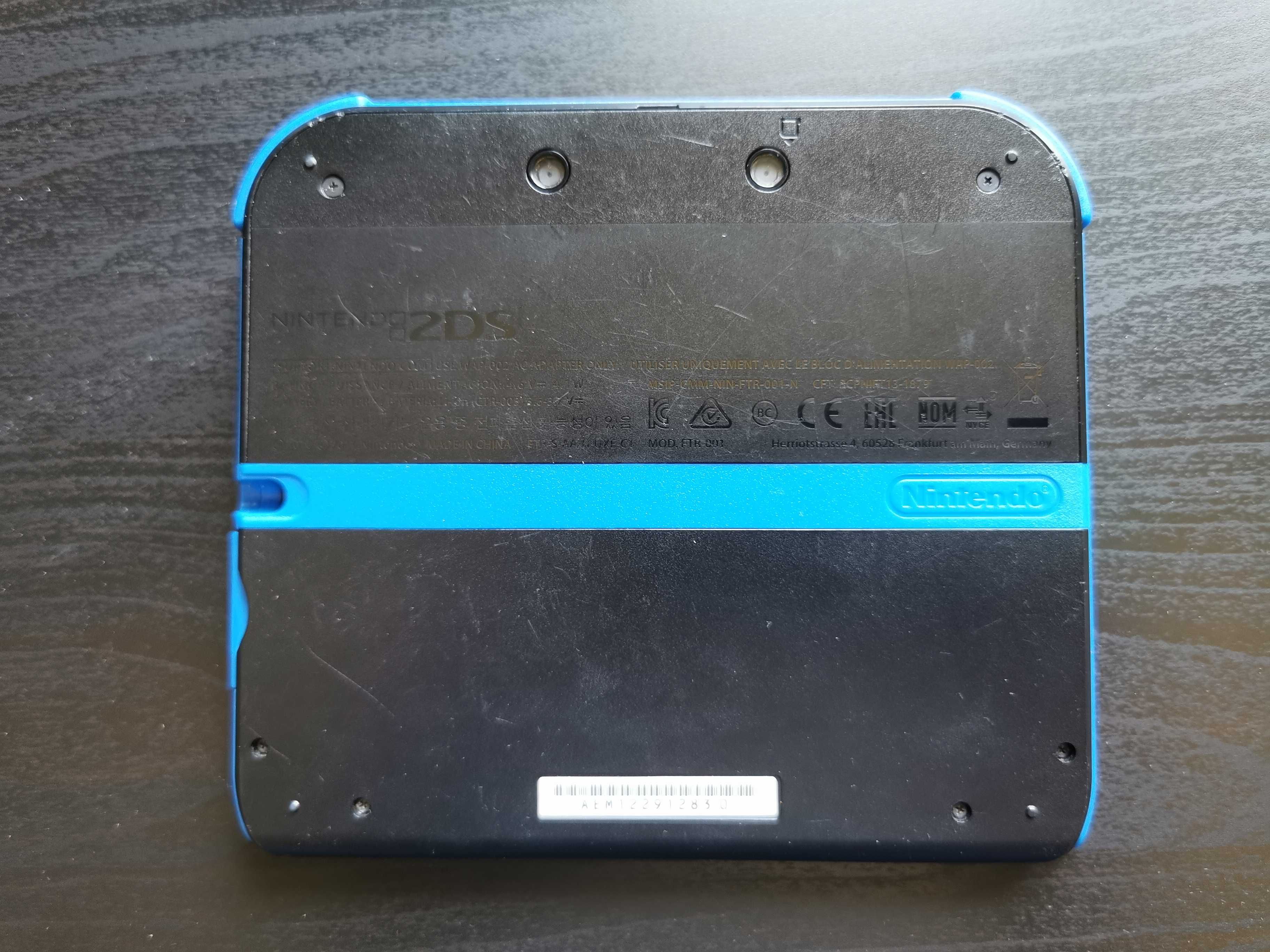 Nintendo 2ds desbloqueada, 128GB + jogos
