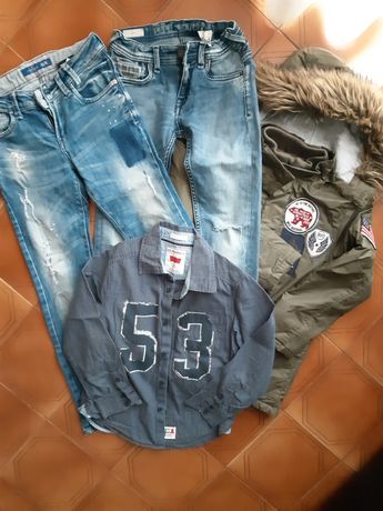 L'EVIS, PEPE JEANS, Tiffosi 7/8 anos.