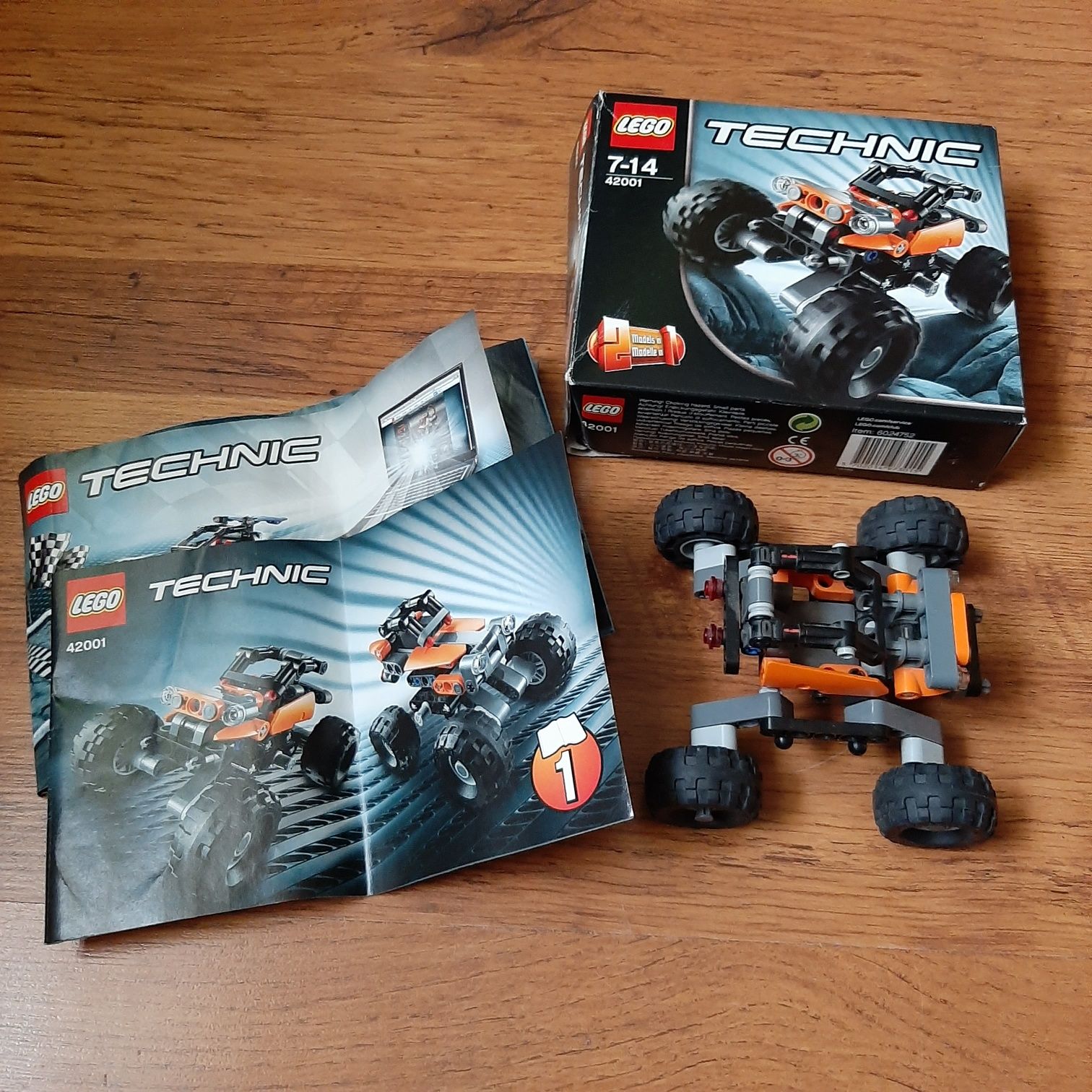 Samochód lego technic 42001